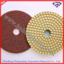 4 ′′ Wet Flexible Discs Pads Diamond Floor Polishing Pads